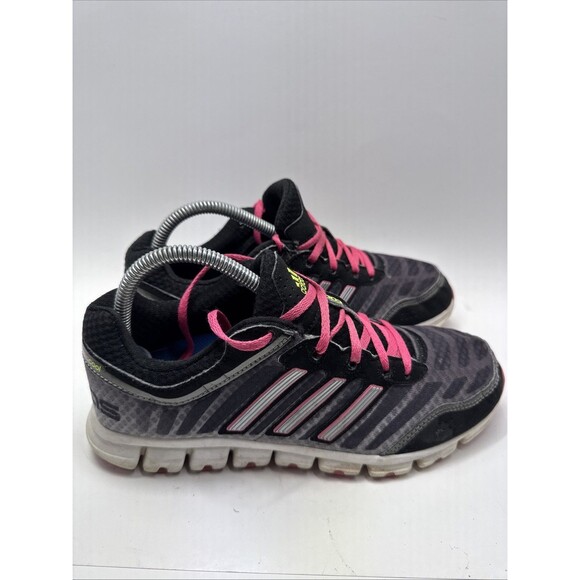 Women’s Adidas Climacool Black Pink Running Shoes Size 8 - Picture 3 of 7